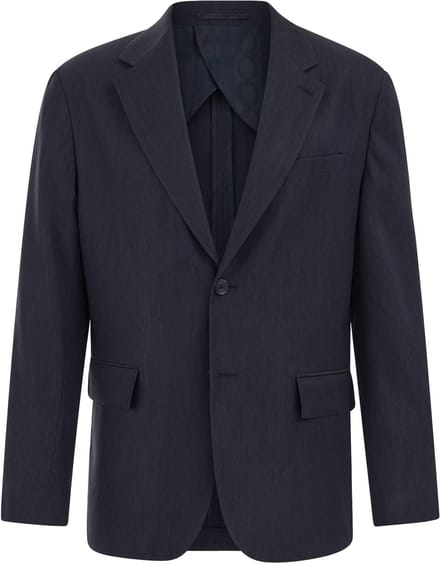 Van Gils Heren regular fit blazer van linnenmix