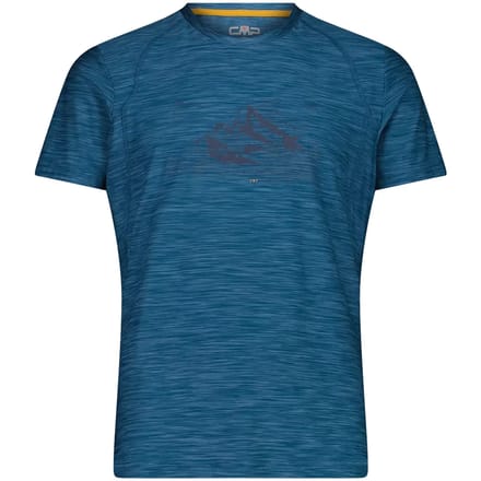 Rekbare bedrukte shirt CMP