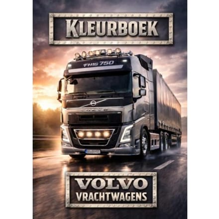 Kleurboek, Volvo Vrachtwagens. - H. Mourits