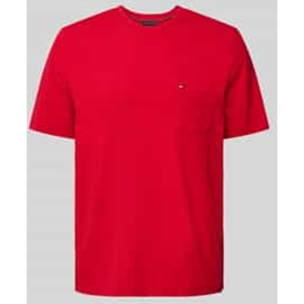 Regular fit T-shirt van puur katoen