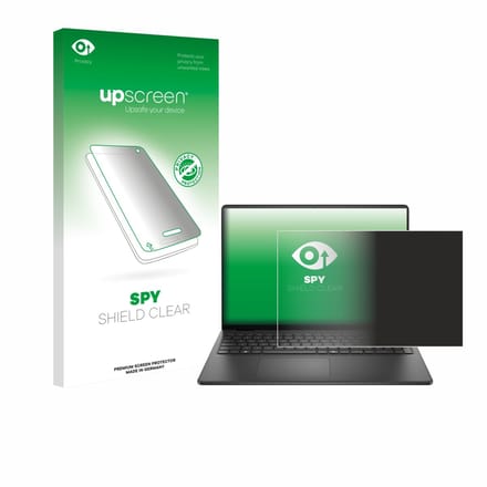 upscreen - privacy screenprotector voor Dell 16 Laptop - Folie Beschermfolie Blauwlichtfilter