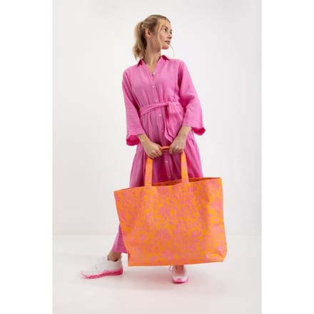 Josephine & Co Beach Bag Light Orange Print Größe: 34 | Tote Bags Outlet | Damen | Orange