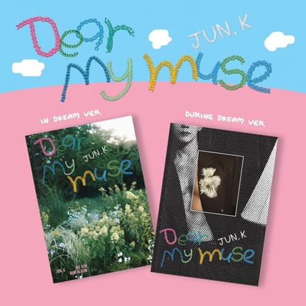 Selecteer POB JUN.K 4e Mini Album Dear my muse No POB Random blue