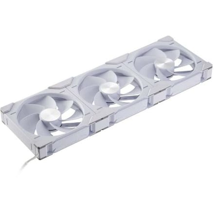 Phanteks D30 PWM Reverse Airflow D-RGB PC-ventilator Wit (b x h x d) 140 x 30 x 140 mm Incl. LED-verlichting