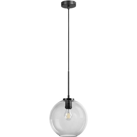 DYBERG LARSEN Loop hanglamp 25 cm rook/zwart