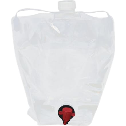 Opvouwbare Watercontainer 5L Outdoor PE Opvouwbare Container voor Barbecue Kamperen Reizen white