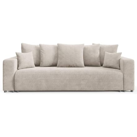 Slaapbank Laurel chenille met opbergruimte | NADUVI Collection