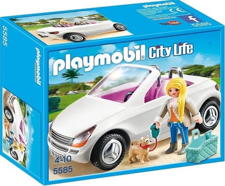 Playmobil 70494 / 5585  Witte Cabrio
