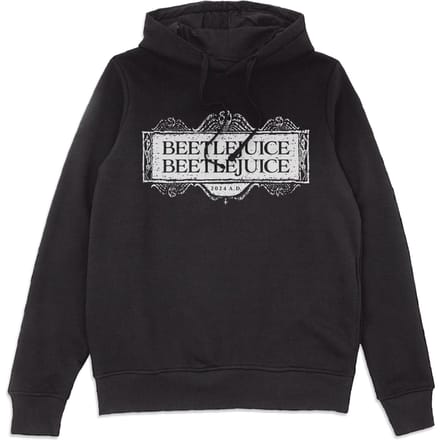 Beetlejuice Logo Hoodie - Black - XL