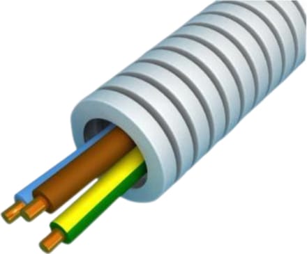 Snelflex flexibele buis VOB draad 3x4mm2 - 20mm per rol 100 meter (SF3G4)
