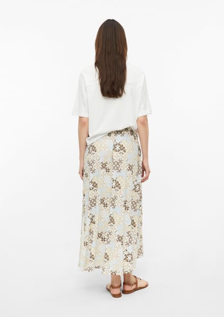 s.Oliver - female - Jersey rok met elastische tailleband en steekzakken