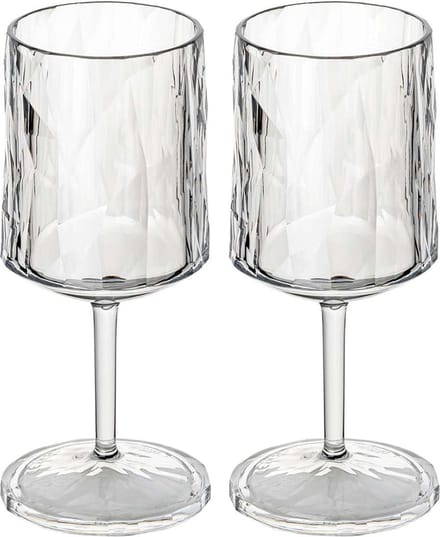 Koziol - Club No.21 - Superglas - 250ml - Wijnglas - Set van 2