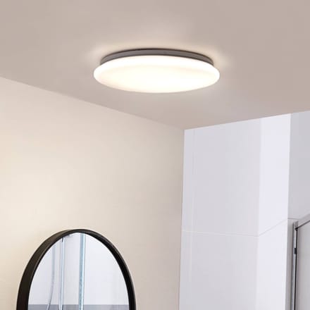 Lindby LED plafondlamp Eovi, Ø 33 cm, wit, 3.000 K, rond