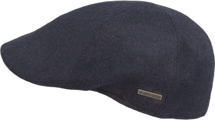 Hatland - Reeds - Wollen pet - Marine blauw - Maat S - Unisex