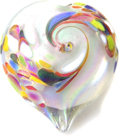 Loranto - Urnen - Mini Urn Hart - Wit/Kleur - Kleine Urnen voor Thuis