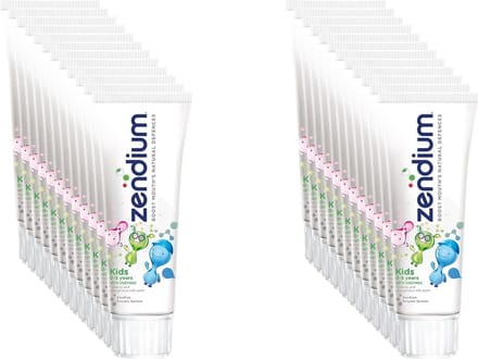 Zendium Kids Tandpasta - 0-5 jaar - 24 x 75 ml