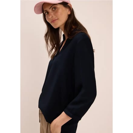 Blouse in effen kleur