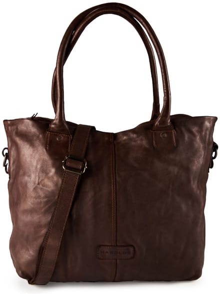 HAROLD'S shopper schoudertas Submarine Shopper Brown bruine