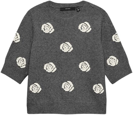 Vero Moda Doffy Intarsia 2/4 Knit Trui Dames - Maat M