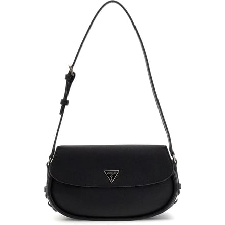 GUESS schoudertas Danya Flap Shoulder Bag Black zwart