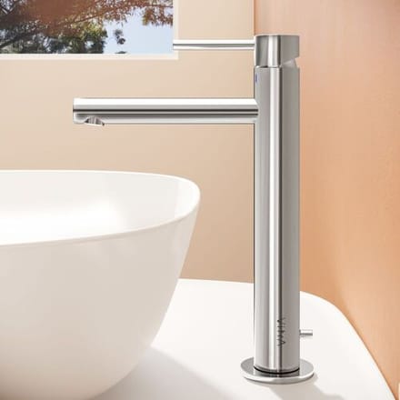 VitrA Origin single lever basin mixer (long) with drain A42569