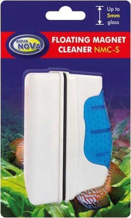 Aqua Nova - Aquarium - Algenmagneet drijvend - 7 x 3,5 cm