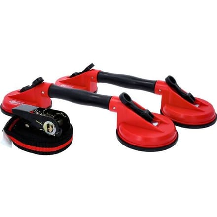 KS TOOLS Dubbele zuignaphevelset 3-delig - 140.1010