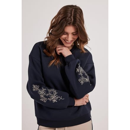 DIDI Dames Sweater Ronda Dark blue maat 48