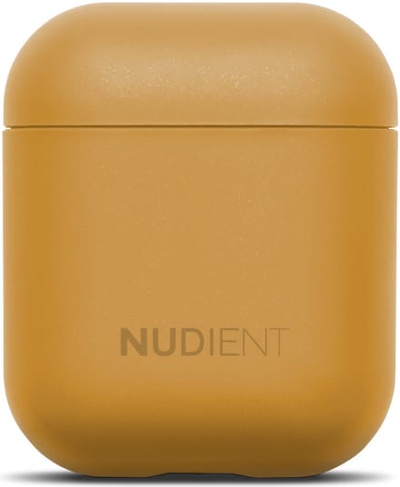 Nudient Thin hoesje geschikt voor AirPods 1 / 2 - Geel