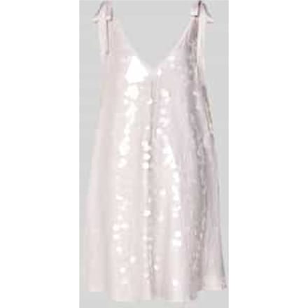 Jurk met all-over pailletten