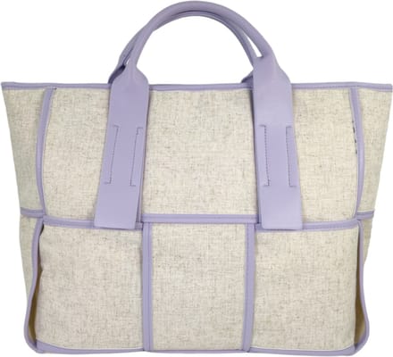 Qischa® - Handtas - dames - Schoudertas - Schopper - paars - 100% recycled