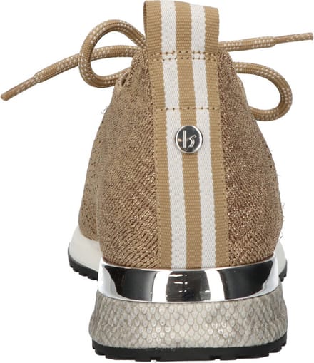 La Strada Sneaker Goud Knitted - Damesschoenen - Maat - 36