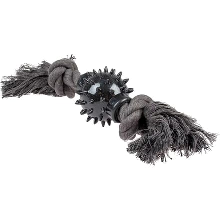 Hondentouw met 2 knopen en kegel Duvoplus Eco