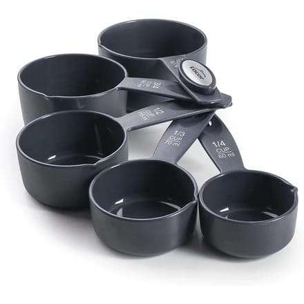 Lacor 67036 lepels Maatlepel Kunststof Grijs 5 stuk(s)