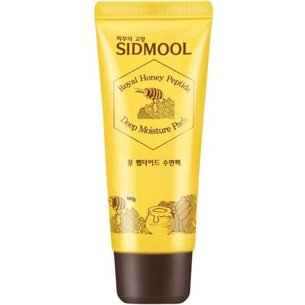 SIDMOOL Honing Peptide Slaapmasker Diep Hydraterend Glow Masker 40ml