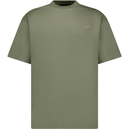 Cars Jeans Local Ts Moss Maat: L | Basic T-Shirts Outlet | Heren | Bruin