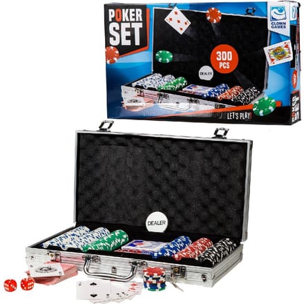 Poker Set Alu Koffer 300 Dlg.