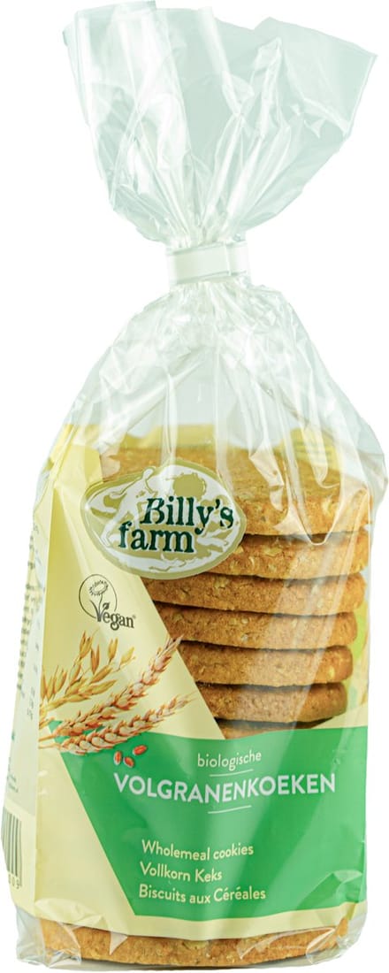 Billy's Farm Biologische Volgranenkoeken (DOOS 8x250 gram grootverpakking) NL-BIO-01