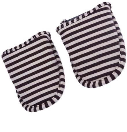 IMstore - Travel Slippers - Herbruikbaar - Grijs Gestreept - Comfortabel - Voor