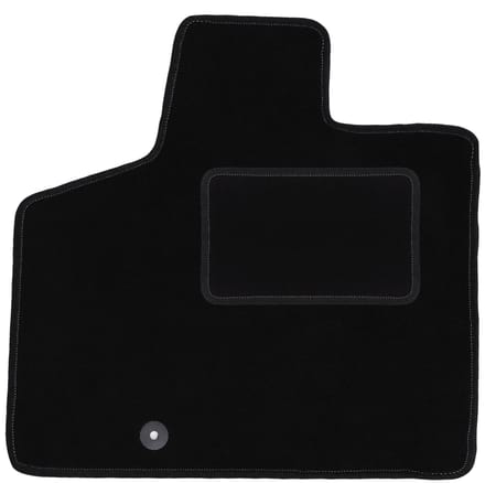 Bestuurdersmat zwart voor: Lancia Voyager minivan (2008-2016)