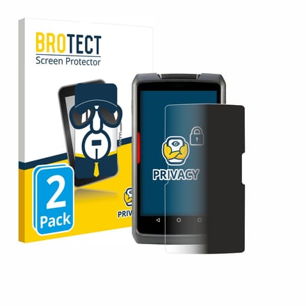 BROTECT - privacy screenprotector voor Honeywell ScanPal EDA71 - Folie Beschermfolie Blauwlichtfilter 2 Stuks