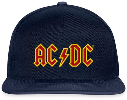 AC/DC Borst Logo In Rood En Geel Snapback cap