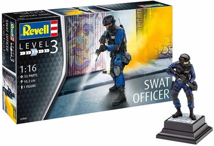 Revell 02805 Swat Officer - Amerikaans bouwpakket schaal 1:16