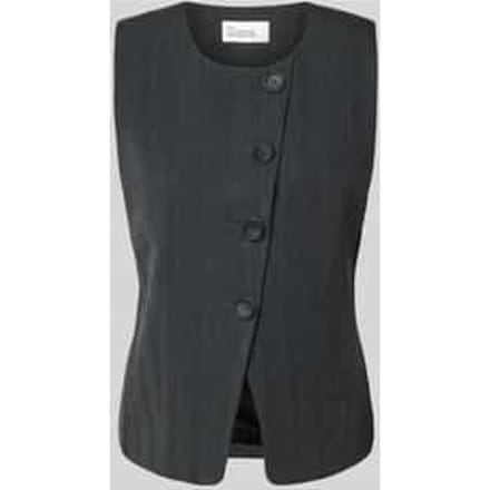 Gilet met knoopsluiting, model 'Luna'