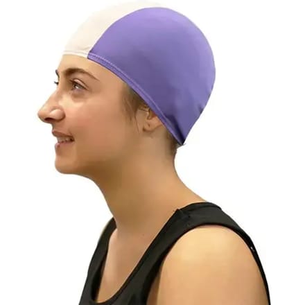 Badmuts Polyester Softee Senior Violeta/Blanco SENIOR
