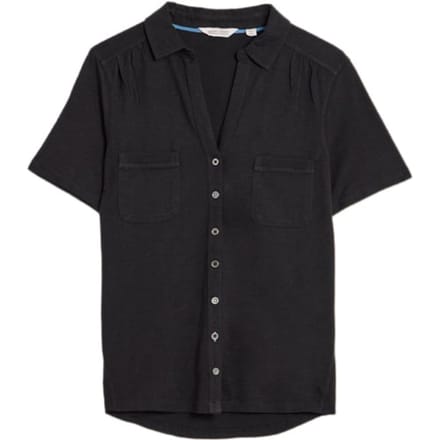 White Stuff Penny Pocket Jersey Shirt Pure Black Maat: 8 | Overhemden Outlet | Dames | Zwart