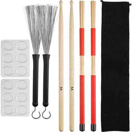 Fabrikanten groothandel planktrommel draadborstel trommelborstel drumstok 5A drumstok 19 bundels transparant