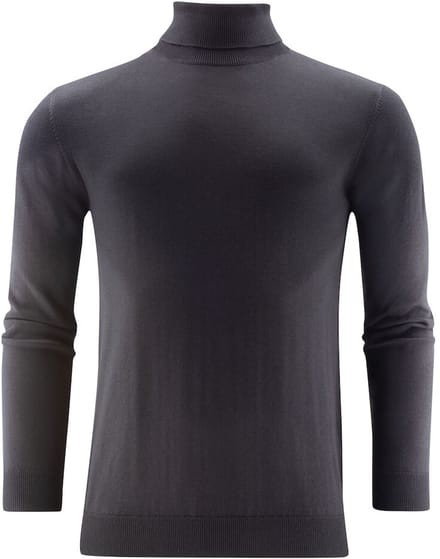 James Harvest SWEATER ASHLAND TURTLE 2112513 - Zwart - L