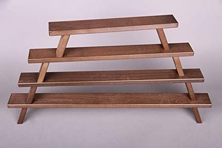 Verhoogde Vensterbank Bruin 45 cm - Ideaal voor Lichtbogen en Decoratie