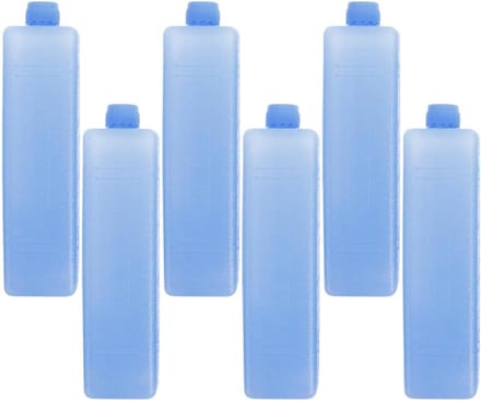 Compacte Koelblokken - Vrieselementen - Eten Vers Houden - Verbeterde Koel efficiëntie - 6 Stuks - Blauw